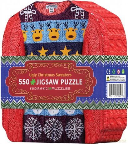 EUROGRAPHICS Ugly Christmas Sweaters Tin 8551-5662 [PUZZLE]