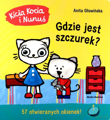 Gdzie jest Szczurek Kicia Kocia i Nunuś - Anita Głowińska [KSIĄŻKA]