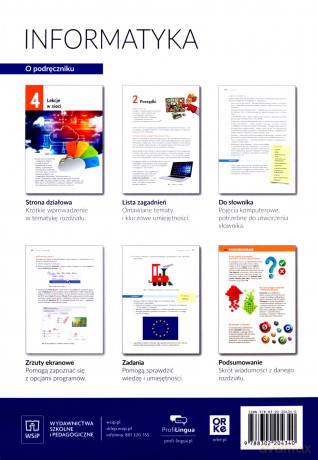 Informatyka Podręcznik szkoła podstawowa klasa 6 177356 [KSIĄŻKA]