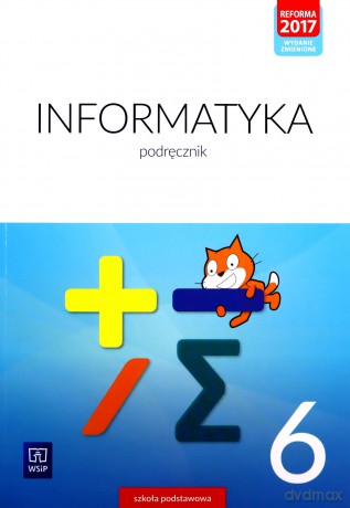 Informatyka Podręcznik szkoła podstawowa klasa 6 177356 [KSIĄŻKA]