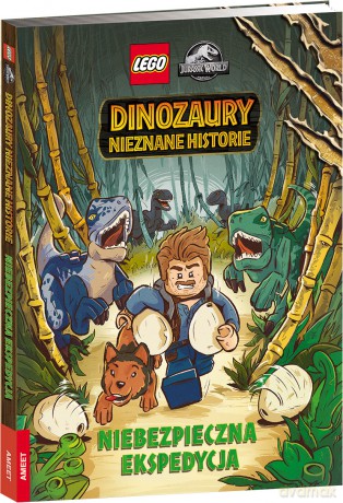 LEGO Jurassic World Niebezpieczna ekspedycja JMG-6201 [KSIĄŻKA]