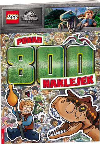 LEGO Jurassic World Ponad 800 naklejek LTSY-6202 [KSIĄŻKA]