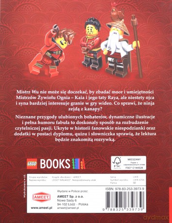 LEGO Ninjago Niespodziewany atak LWR-6706 [KSIĄŻKA]