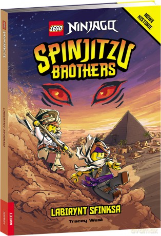 LEGO Ninjago Spinjitzu Brothers labirynt Sfinksa LBWS-6703 [KSIĄŻKA]
