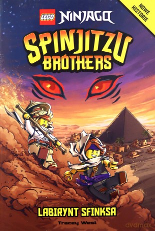 LEGO Ninjago Spinjitzu Brothers labirynt Sfinksa LBWS-6703 [KSIĄŻKA]