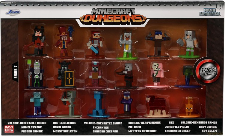 Minecraft 18 pack wersja 7 JADA [FIGURKA]