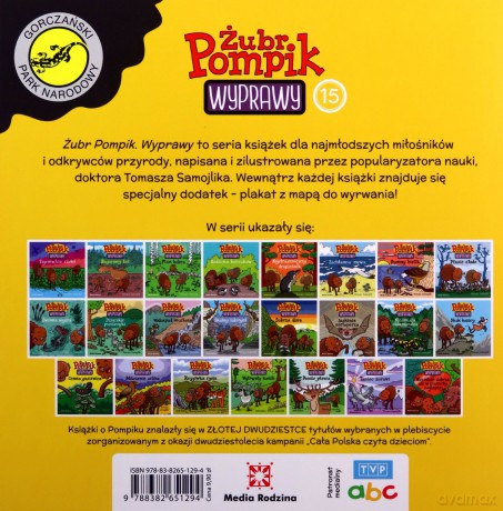 Nieśmiała salamandra. Żubr Pompik - Tomasz Samojlik [KSIĄŻKA]