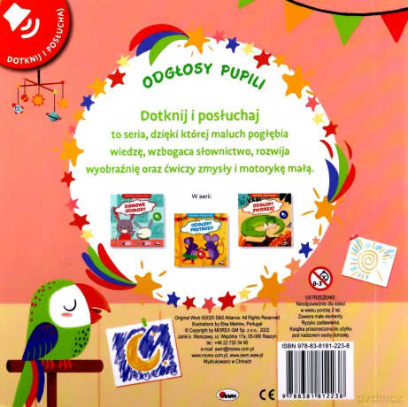 Odgłosy pupili. Dotknij i Posłuchaj - Elżbieta Korolkiewicz [KSIĄŻKA]