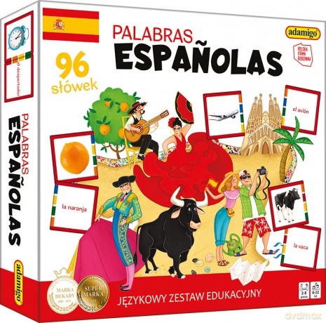 Palabras Espanolas słówka hiszpańskie [GRA]