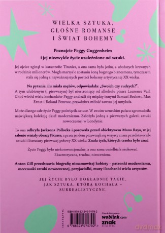 Peggy Guggenheim. Życie uzależnione od sztuki - Anton Gill [KSIĄŻKA]