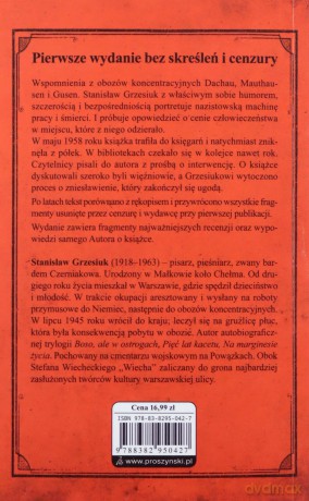 Pięć lat kacetu (pocket) - Stanisław Grzesiuk [KSIĄŻKA]