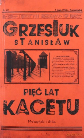Pięć lat kacetu (pocket) - Stanisław Grzesiuk [KSIĄŻKA]