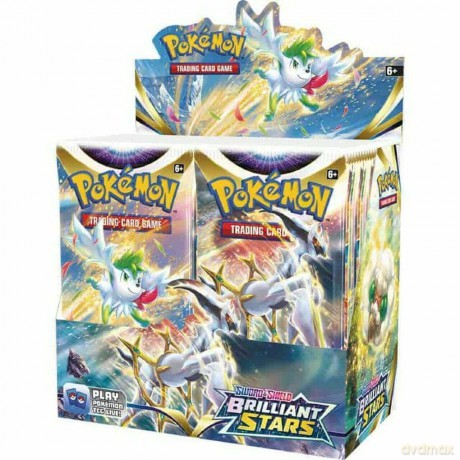 Pokemon TCG: 9.0 Brilliant Stars Booster [FIGURKA]