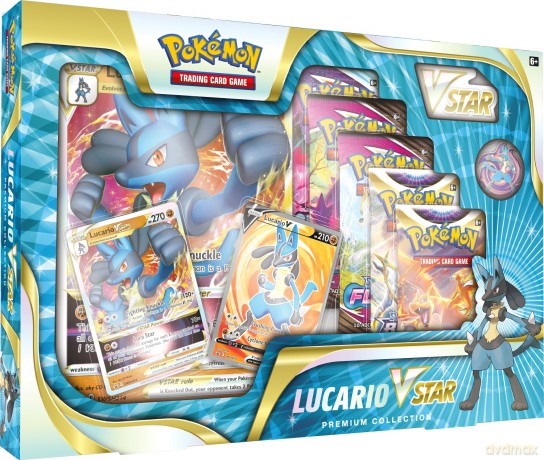 Pokemon TCG: V Star Lucario Premium Collection [FIGURKA]