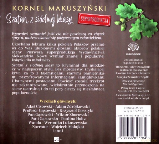 Szatan z siódmej klasy. Superprodukcja - Kornel Makuszyński [AUDIOBOOK]
