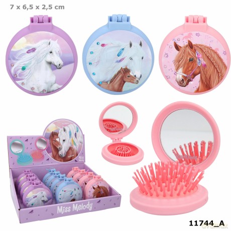 Szczotka składana Miss Melody mix wzorów 11744A
