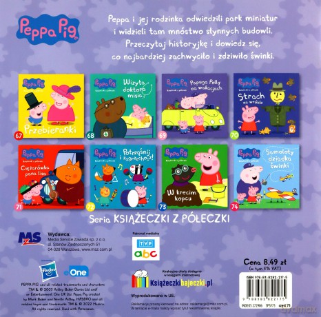 W małym świecie. Książeczki z półeczki. Świnka Peppa [KSIĄŻKA]