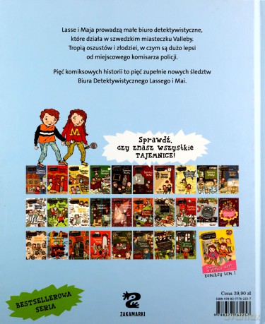 Zielona dywersja i inne komiksy. Biuro Detektywistyczne Lassego i Mai - Martin Widmark, Helena Willis [KOMIKS]