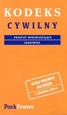 Kodeks Cywilny 01.09.2009 [KSIĄŻKA]