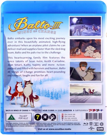 Balto 3: Wings of Change (Balto III: Wicher zmian) [Blu-Ray]