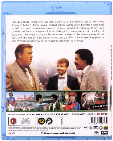 Brewster's Millions (Miliony Brewstera) [Blu-Ray]