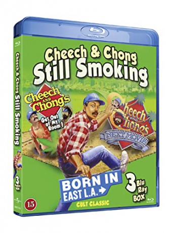 Cheech and Chong Still Smoking: Cheech and Chong's Next Movie / Cheech & Chong: Get Out of My Room / Born in East L.A. [3xBlu-Ray]