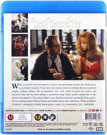 Death Becomes Her (Ze śmiercią jej do twarzy) [Blu-Ray]