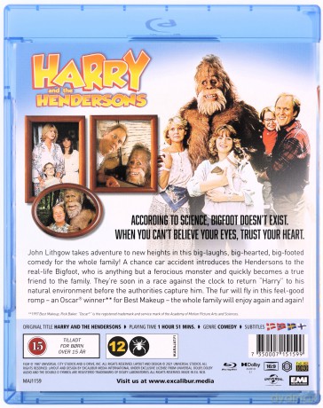 Harry And The Hendersons (Harry i Hendersonowie) [Blu-Ray]