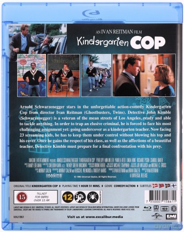 Kindergarten Cop (1990) (Gliniarz w przedszkolu) [Blu-Ray]