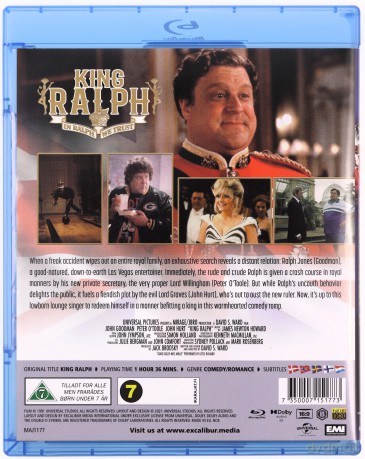 King Ralph (Król Ralph) [Blu-Ray]