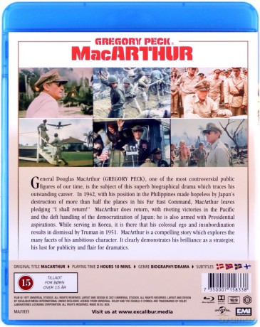 MacArthur (Generał MacArthur) [Blu-Ray]