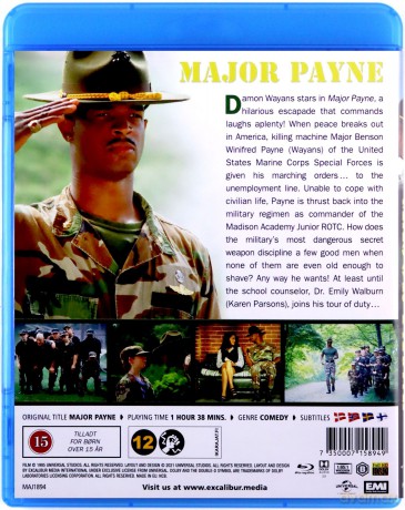 Major Payne (Szczeniackie wojsko) [Blu-Ray]