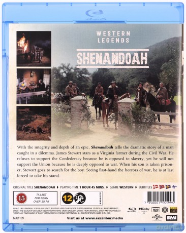 Shenandoah [Blu-Ray]