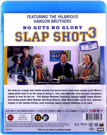 Slap Shot 3 (Na lodzie: Liga juniorów) [Blu-Ray]