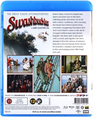 Swashbuckler (Szkarłatny pirat) [Blu-Ray]