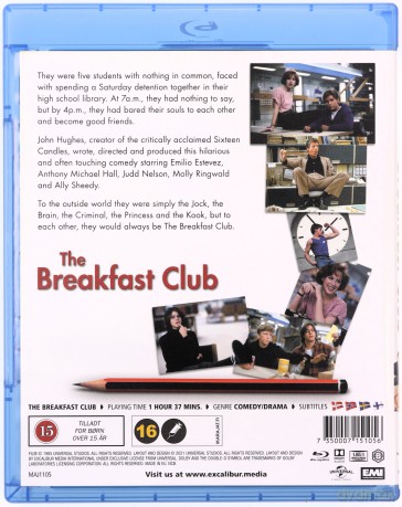 The Breakfast Club (Klub winowajców) [Blu-Ray]