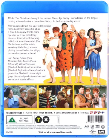 The Flintstones (Flintstonowie) [Blu-Ray]