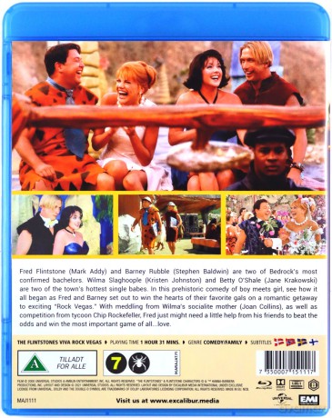 The Flintstones in Viva Rock Vegas (Flintstonowie: Niech żyje Rock Vegas!) [Blu-Ray]