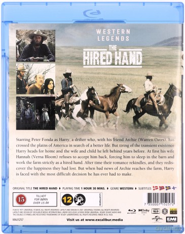 The Hired Hand (Wynajęty człowiek) [Blu-Ray]