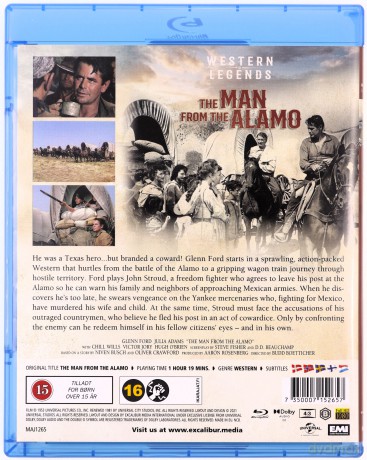 The Man From The Alamo (Człowiek z Alamo) [Blu-Ray]