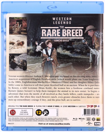 The Rare Breed (Szlachetna rasa) [Blu-Ray]