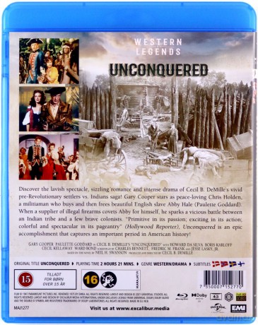 The Unconquered [Blu-Ray]