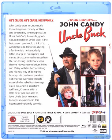 Uncle Buck (Wujaszek Buck) [Blu-Ray]