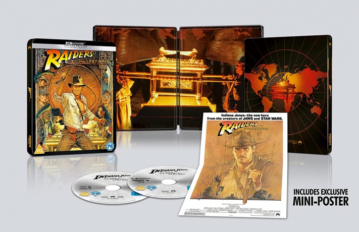 Raiders of the Lost Ark (Poszukiwacze zaginionej Arki) (stelbook) (steelbook) [Blu-Ray 4K]+[Blu-Ray]