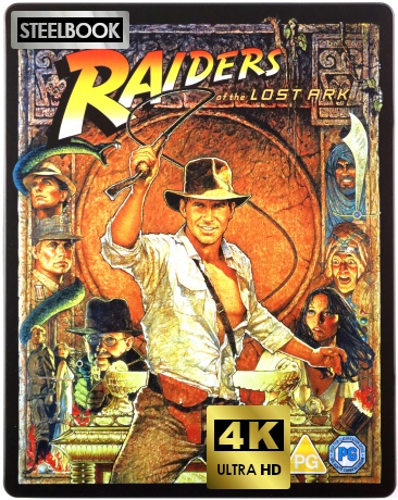 Raiders of the Lost Ark (Poszukiwacze zaginionej Arki) (stelbook) (steelbook) [Blu-Ray 4K]+[Blu-Ray]
