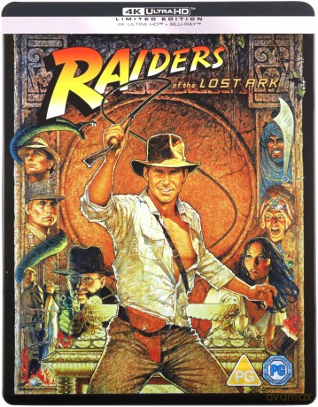 Raiders of the Lost Ark (Poszukiwacze zaginionej Arki) (stelbook) (steelbook) [Blu-Ray 4K]+[Blu-Ray]