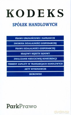 Kodeks Spółek Handlowych 01.09.2009 Folia [KSIĄŻKA]