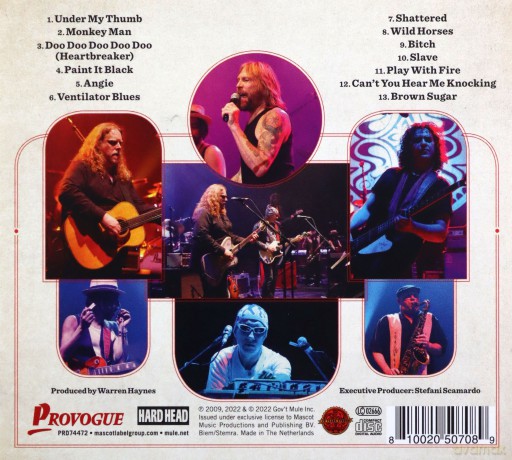 Gov't Mule: Stoned Side Of The Mule (digipack) [CD]