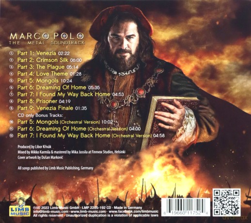 Symphonity: Marco Polo The Metal Soundtrack [CD]