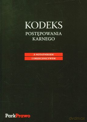 Kodeks Postępowania Karnego Z Notatnikiem I Orzecznictwem [KSIĄŻKA]